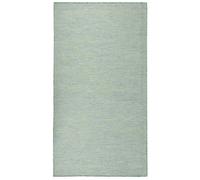 Vidaxl Tapis À Tissage Plat D'extérieur 160x230 Cm Turquoise