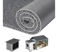 Tapis Absorbant Acoustique pour Extérieur, Réduction Du Bruit De Pluie Sur Auvent Et Toiture, Tapis Imperméable Anti-Bruit, pour Auvent De Balcon, Toit De Abri De Jardin(Gray,0.9x1m(35.4x39.3in))