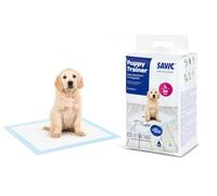Tapis Absorbant Chien - Puppy Trainer Large - 30 Tapis Ultra-absorbants - Phéromones - Séchage 30 Sec - Anti-odeurs - Imperméable - 60 x 45 cm