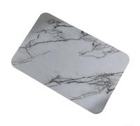 Tapis absorbant en pierre de diatomite de 40 x 30 cm pour cuisine pour salle de bain, séchage à vaisselle avec absorption rapide de l'humidité (gris)