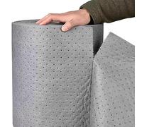 Tapis Absorbant Huile Rouleau 2mm D'épaisseur Rouleau de tampon de contrôle des déversements d'hydrocarbures industriels en polypropylène pour Absorbe L'huile Et Autres Liqu(Size:40cm*50cm-1 Roll)