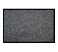 ID Mat Prima Gris Fonce, Fibres Synthétiques, 40x60x0,5 cm