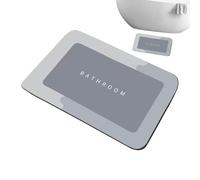 Tapis Absorbant, pour Salle de Bain, Lavable, à séchage Rapide, antidérapant, avec Terre de diatomée, pour évier de Cuisine et Espace Bien-être, imperméable et Durable