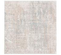 Tapis Abstrait moderne en polypropylène Beige/Gris 235 x 235 cm