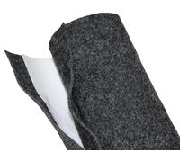 Tapis acoustique adhésif pour revêtement box couleur gris anthracite universel. Dimensions 70 x 140 cm