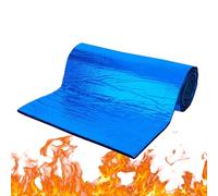 Tapis acoustique thermique pour voiture pour réduction du bruit, protection contre la chaleur, matériau isolant imperméable auto-adhésif pour capot, porte, toit, coffre