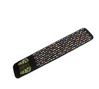Tapis Acupression avec Planche à pression des doigts, coussin de Massage pieds, marche, Imitation pierre d'oie, route(175x35cm)
