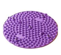 Tapis Acupression Coussin de Massage des pieds, planche pression for la marche, le Yoga, les doigts, tapis d'acupression, accessoires d'entraînement(53cm Purple)