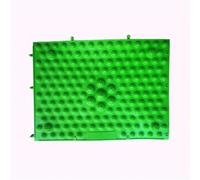 Tapis Acupression Coussin de Massage des pieds, tapis marche, d'orteils, salle bain, Yoga, antidérapant(Green)