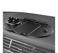 Tapis adhésif pour Bord Voiture,Porte-clés téléphone Collant antidérapant avec Support téléphone Rotatif à 360 ° | Tapis Anti-dérapant Universel Voiture Tapis Tableau Zorq