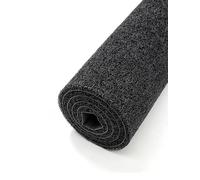 Tapis anti-bruit pluie 1,2 cm pour toits métalliques et abris extérieurs | Matériau résistant à l'eau ; dos rainuré texturé ; ajustable à la taille ; usage extérieur couvert(Dark gray,120x140cm)