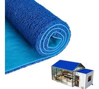 Tapis Anti-bruit pour Toitures Et Terrasses, Tapis Anti-pluie pour Climatisation, Tapis Anti-bruit avec Ruban Adhésif Double Face, Isolant Phonique, Facile À Découper(Blue,0.6x3m(23.6x118.1in))