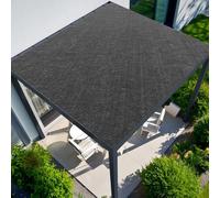 Tapis Anti Bruit Raindrop Coussinet d'Isolation Phonique Acoustique pour Extérieur Auvent Toits Climatiseur Tapis Insonorisant Autocollant en PVC Rouleau Isolant Thermique(Gris,1.6x1 m/5.25x3.3 ft)