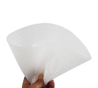 Tapis anti-brûlure en silicone résistant à la chaleur pour cuiseur à riz commercial, empêche les brûlures et l'absorption d'humidité des aliments, plusieurs tailles 18 cm-40 cm, blanc (26 cm)