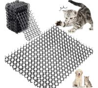 Tapis Anti Chat,12 Pcs Tapis Anti-Chat avec Pointes Tapis Anti Chat Jardin Pic Tapis Anti-Chiens pour Maison Tapis Répulsif pour Chats Pic Anti Chat pour Les Jardins Intérieurs Et Extérieurs