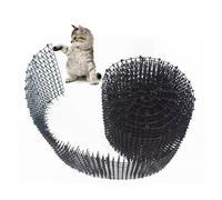 Tapis Anti Chat avec Pic Anti Chat400x30 cm, Tapis Répulsif Chat avec Epines pour Intérieur et Extérieur et Protège Plantes Anti Animaux, Plastique pour Maison et Jardin (Noir)
