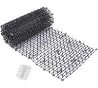Tapis anti-chat avec piques, tapis de jardinage dissuasif réseau anti-chat, pour jardin, clôture (4 m)
