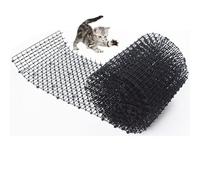 Tapis Anti Chat avec Pointes 400x30 cm, Tapis Répulsif Chat pour Jardin Extérieur et Grille Anti Chat en Plastique, Barrière Efficace Contre Chats et Chiens pour Protéger Les Plantes et Fleurs (Noir)