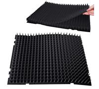 Tapis Anti-Chat avec Pointes Empêcher Les Animaux de S'approcher,8PCS 42x34cm Tapis Anti-Chat d'Epine Grille de Jardin Anti Chiens pour Les Jardins Intérieurs et Extérieurs (Noir)