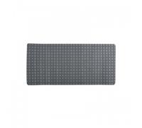 Tapis anti-dérapant - 36x76cm - Quadro Premieum - Gris MSV