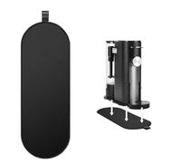 Tapis Anti-Dérapant pour Machine à Café Ninja PB051 & PB041 | Protection de Plan de Travail avec Anneau de Suspension | Noir, Caoutchouc, 42x15cm | Glissement Facile, Gain de Place & Durable