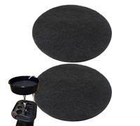 Tapis Anti-éclaboussures - Tapis Absorbant l'huile 38 Cm, Plateau Rond Lavable | Protection sous Voiture, Collecte Gouttes Véhicule Vidange Huile Atelier Mécanique