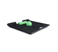 Tapis Anti-Fatigue Blackroll® Smoove Board Avec Outils De Fascias Noir/Vert Noir