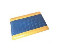 Tapis Anti-Fatigue de 20 mm avec contrôle Statique, Tapis de Sol antidérapant Ultra-résistant for ateliers, chaînes de Montage, garages et Bureaux Debout(Green+Yellow,600x600mm)