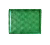 Tapis Anti-Fatigue en Caoutchouc Robuste, antidérapant, 20 mm, for Les lieux de Travail industriels et commerciaux.(Green,90x100cm)
