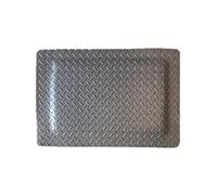Tapis Anti-Fatigue en Caoutchouc Robuste, antidérapant, 20 mm, for Les lieux de Travail industriels et commerciaux.(Grey,100x100cm)