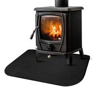 Tapis Anti Feu devant Cheminee,Tapis Ignifuge Cheminée,Tapis Cheminée Anti Feu Demi-Rond,Tapis De Protection Anti Feu pour Cheminée