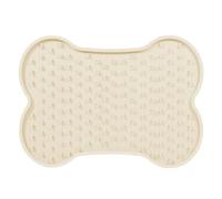 Tapis anti-fuite pour animaux de compagnie - Tapis de fuite apaisant pour animaux de compagnie - Tapis de fuite créatif pour chiens et chats - Slow Feeder en forme d'os pour soulager le stress et