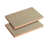 Tapis anti-griffures pour chat portable recyclable 2 en 1, matériaux recyclés naturels sans danger pour les griffes, design avec texture anti-rayures, tapis réversible P