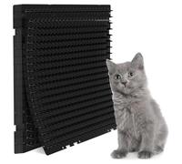 Tapis Anti-Intrusion 42x34cm | Répulsif Chat Chien Jardin (14, Noir) | Pointes Souples Sans Danger | Résiste Aux Intempéries | Protège Plantes Et Massifs | Durable Et Réutilisable