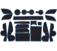 Tapis Anti-poussière Antidérapante pour Hyundai Tucson TL mk2 2016-2020, Porte Intérieure Tasse Boîte de Bras Tapis de Stockage Accessoires