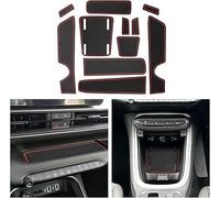Tapis Anti-poussière Antidérapante pour Jeep Avenger 2023 2024 Avenger EV Hybrid, Porte Intérieure Tasse Boîte de Bras Tapis de Stockage Accessoires