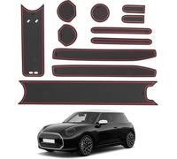 Tapis Anti-poussière Antidérapante pour Mini Cooper J01 EV E/SE 2024 2025, Porte Intérieure Tasse Boîte de Bras Tapis de Stockage Accessoires