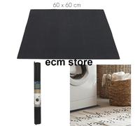 TAPIS ANTI VIBRATION 60X60 cm protéger sol Noir pour lave-linge