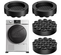 Tapis Anti-vibration pour Machine à Laver, 4pcs Pied Anti Vibration Machine a Laver,Patins Anti Vibration Lave Linge,Patin Caoutchouc Antibruit Pied Machine a Laver,Tampons À Pied Machine À Laver