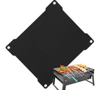 Tapis antiadhésif pour four grillmat et barbecue pour cuisiner tapis de barbecue durables pour bacs, protection de la grille sur la saleté et la combustion, convient pour une utilisation extérieure et
