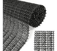 Tapis Antidérapant 110 x 220 cm Anti Dérapant Tapis de Coussin de Sol Imperméable Antidérapant Stopper pour Maison Bureau Voitures Cuisine Salle de Bains, Noir