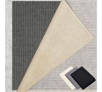 Tapis Antidérapant 120 x 170 cm Réutilisable et sans Odeur, Découpable, Lavable, Taille Personnalisable, Anti-Glissement Protection, PVC Tapis Anti pour Tous Types de Sols, Noir