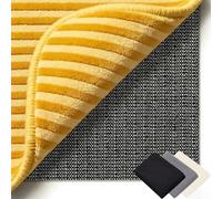 Tapis Antidérapant 120 x 170 cm Réutilisable et sans Odeur, Découpable, Lavable, Taille Personnalisable, Anti Derapant Tapii, Tapis pour Tiroir pour Tous Types de Sols, Noir