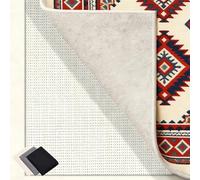 Tapis Antidérapant 120 x 170 cm Réutilisable et sans Odeur, Découpable, Lavable, Taille Personnalisable, Tapis Antidérapant Découpable Universal pour Tous Types de Sols, Blanc