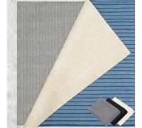 Tapis Antidérapant 125 x 270 cm Réutilisable et sans Odeur, Découpable, Lavable, Taille Personnalisable, Tapis Antidérapants pour pour Tous Types de Sols, Gris Brun