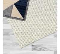 Tapis Antidérapant 210 x 220 cm Anti Glisse Anti Glisse Tapis Polyvalent en PVC pour La Palette, L'Étagère, Les Tiroirs, Le Matelas, Le Canapé, Blanc cassé