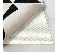 Tapis Antidérapant 50 x 110 cm sans Trace Antidérapant Tapis de Protection Réutilisable et Lavable pour Tapiss sous pour Tiroirs Étagères Plateau Moquette, Blanc cassé
