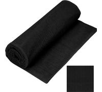 Tapis Antidérapant 75 x 135 cm Facile à Peut Etre Coupé et Laver Tapis Antidérapant Polyvalent, Tapiss pour Tiroir pour Cuisine Chambre Salon Salle de Bain, Noir