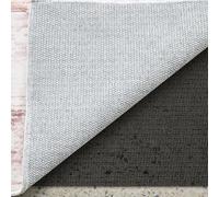 Tapis Antidérapant 80 x 120 cm Anti Glisse Antiderapant Tapis Parquet en PVC pour Sols Stratifiés et Durs, Noir