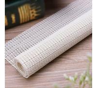 Tapis Antidérapant 95 x 170 cm Réutilisable, Lavable, Facile à Peut Etre Coupé, Disponible en Plusieurs Tailles, Anti Derapant Tapis Lavable, Antidérapante pour Tapiss pour Salon, Chambre, Blanc